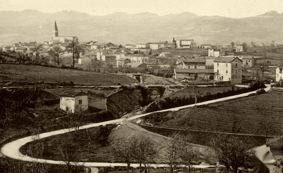 Arrivée des voyageurs à Saint-Martin-en-Haut